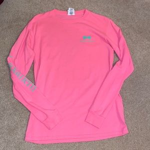 Pink simply southern long sleeve shirt